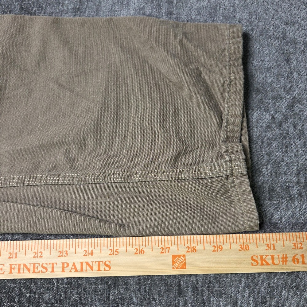 Carhartt Pants Mens 34x32 Brown B159 MUS Loose Canvas Carpenter Workwear Grunge - Picture 3 of 11